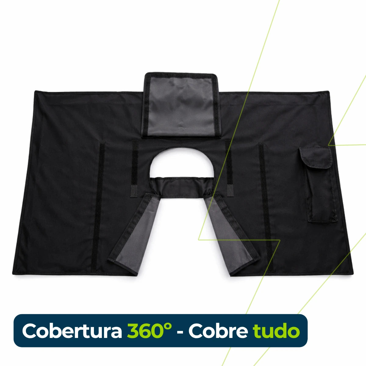 Capa para TV Externa Impermeável com Proteção UV – Proteção Contra Sol, Chuva e Poeira Energy Express