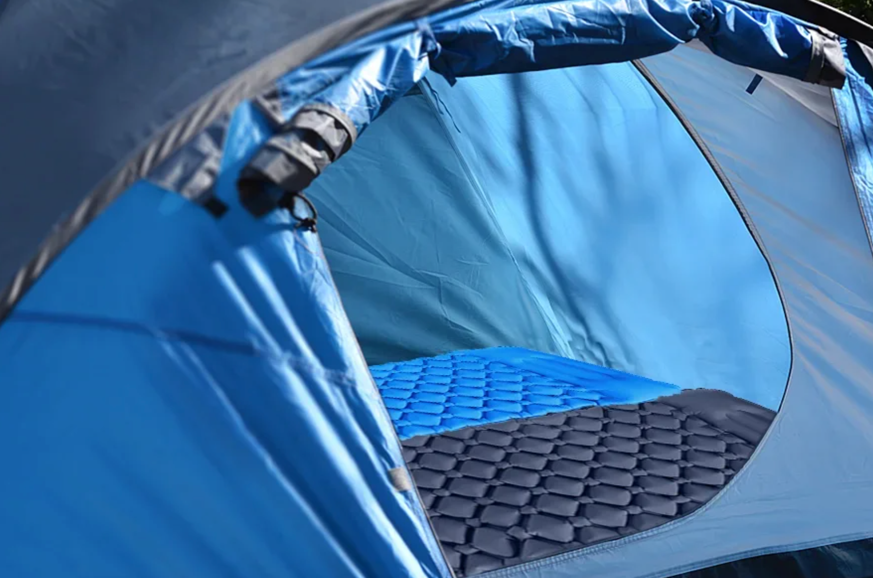 Isolante Inflável Colchão com Travesseiro