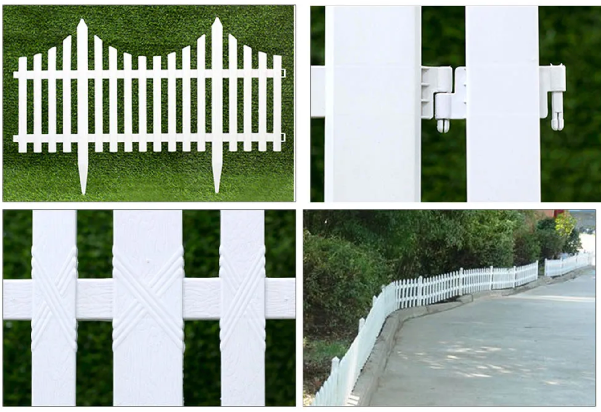 Cerquinha para Jardim Decorativa Branca energy express