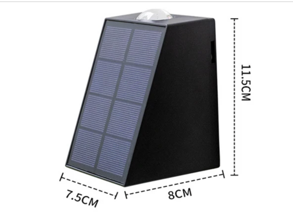 Arandela Solar Iluminação de Parede Externa Led ENERGY EXPRESS
