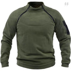Casaco Masculino Inverno Lã Grossa para Frio Intenso verde militar energy express