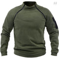 Casaco Masculino Inverno Lã Grossa para Frio Intenso verde militar energy express