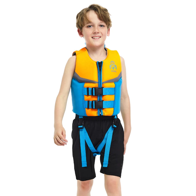 Colete de Flutuabilidade Infantil em Neoprene – Auxiliar de Natação para Crianças Energy Express
