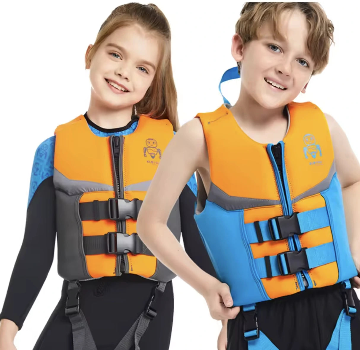 Colete de Flutuabilidade Infantil em Neoprene – Auxiliar de Natação para Crianças Energy Express