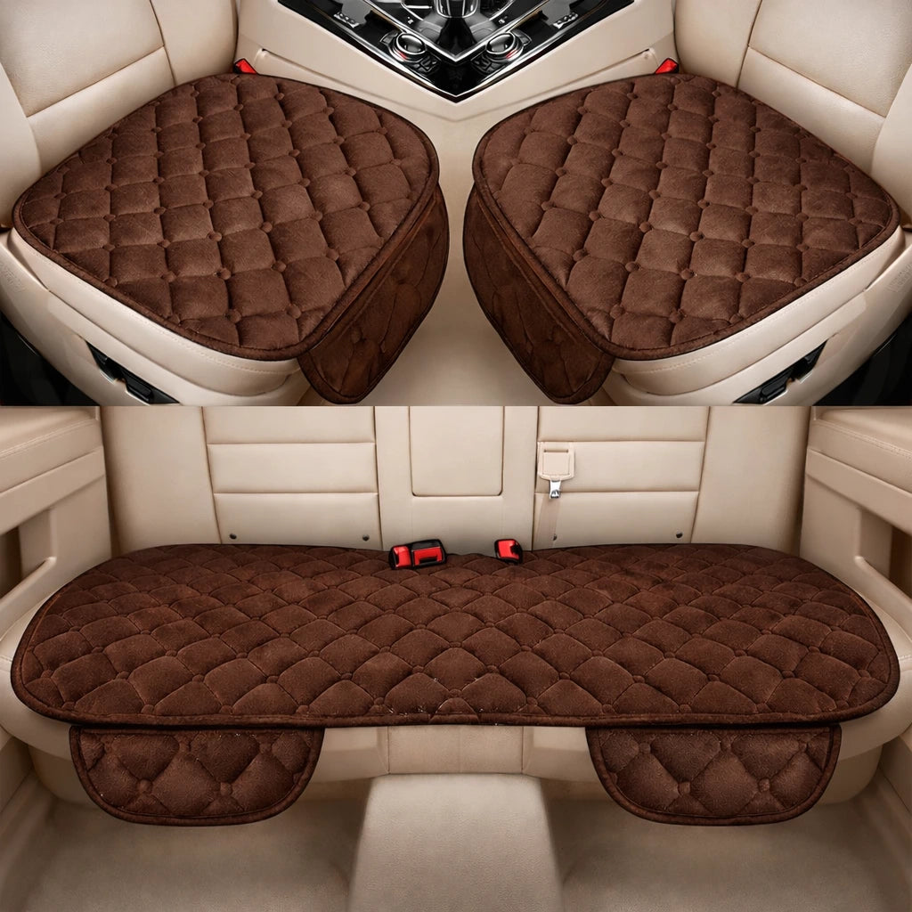 Conjunto de Capas para Banco de Carro Acolchoadas – Protetor de Assento Automotivo em Linho Energy Express
