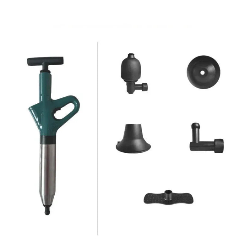 Desentupidor Ar Alta Pressão Manual em Aço Inoxidável Energy Express