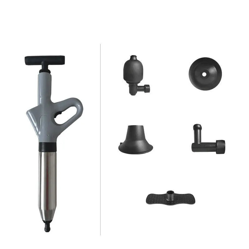 Desentupidor Ar Alta Pressão Manual em Aço Inoxidável Energy Express