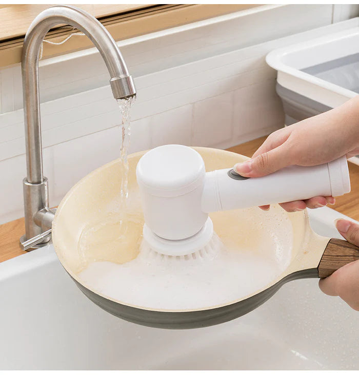 Escova de Limpeza Elétrica Portátil 5 em 1