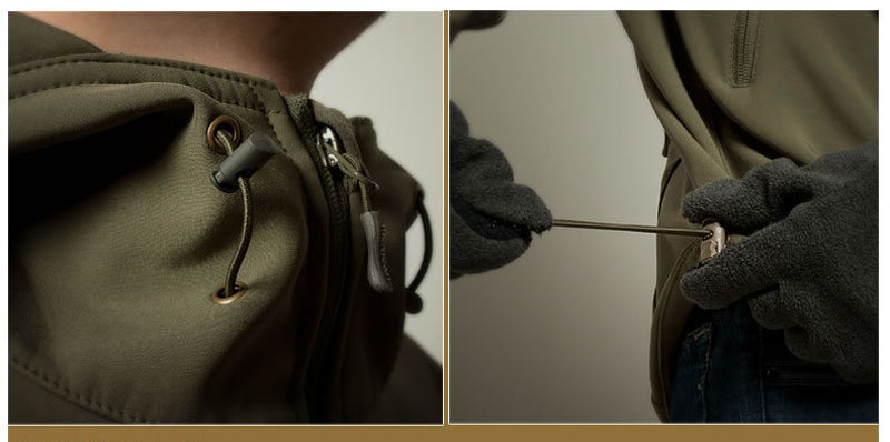 Jaqueta Militar Impermeável Corta Vento Energy Express