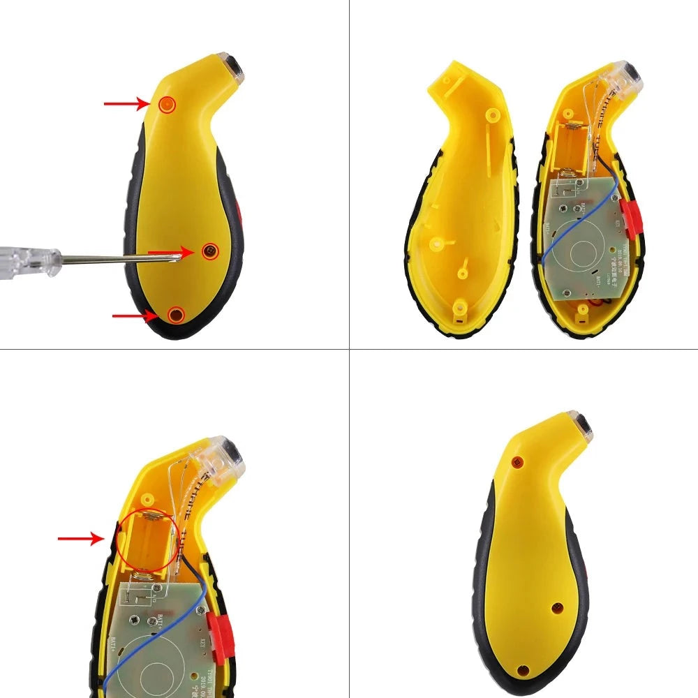 Medidor Manômetro Digital de Pressão de ar de Pneu Lcd Portátil energy express