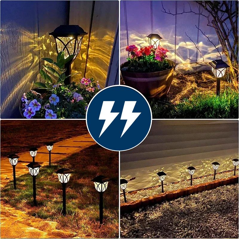 Iluminação Solar Poste de Jardim para Caminho Externo Energy Express