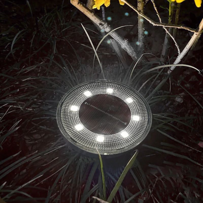 Iluminação Solar de Piso Externa Redonda para Caminho Externo ENERGY EXPRESS