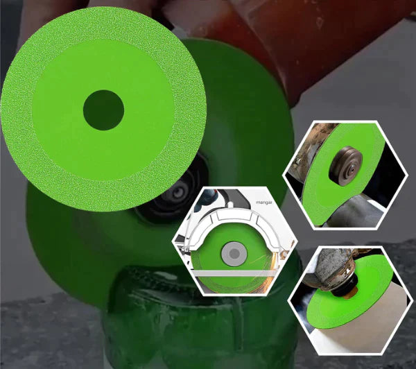 Kit 5 Disco Diamantado para Corte e Polimento Multifuncional Energy Express