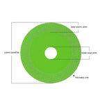 Kit 5 Disco Diamantado para Corte e Polimento Multifuncional Energy Express