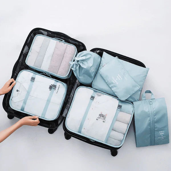 Kit Organizador de Malas para Viagens - TravelEase - Compre 4 e Leve 7 Energy Express