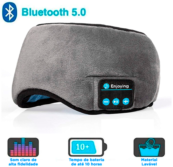 Máscara para Dormir com Fone de Ouvido Bluetooth - RelaxSound Energy Express
