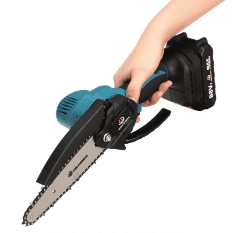 Mini Motosserra Elétrica de Poda Recarregável 1200mhA Energy Express