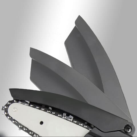 Mini Motosserra Elétrica de Poda Recarregável 1200mhA