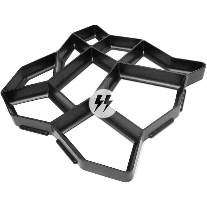 Molde de Pavimentação de Concreto para Caminhos de Pedra Personalizados - Ideal para Jardins e Exteriores