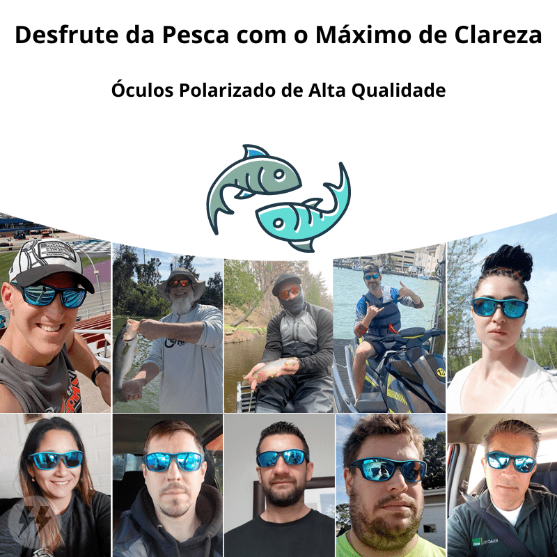 Óculos Polarizado para Pesca Energy Express