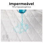 Protetor de Colchão Impermeável Capa Acolchoada Energy Express