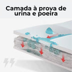 Protetor de Colchão Impermeável Capa Acolchoada Energy Express