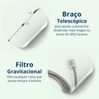 Pulverizador de Jardim Elétrico Portátil Recarregável com Mangueira - 3 Bicos energy express