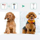 Rasqueadeira Elétrica Pente com Secador para Escovar Pelos de Pet Cachorro Gato energy express