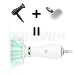 Rasqueadeira Elétrica Pente com Secador para Escovar Pelos de Pet Cachorro Gato energy express