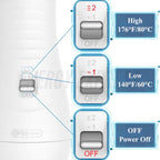 Rasqueadeira Elétrica Pente com Secador para Escovar Pelos de Pet Cachorro Gato energy express