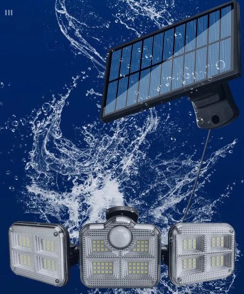 Refletor Solar de Led Triplo - EcoPower