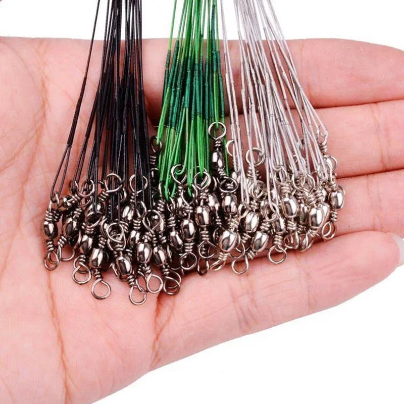 Linha de Aço Revestida para Pesca 30m – Super Resistente para Mar, Rios e Lagos