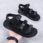 Sandália de Couro Masculina Sport Crocodille