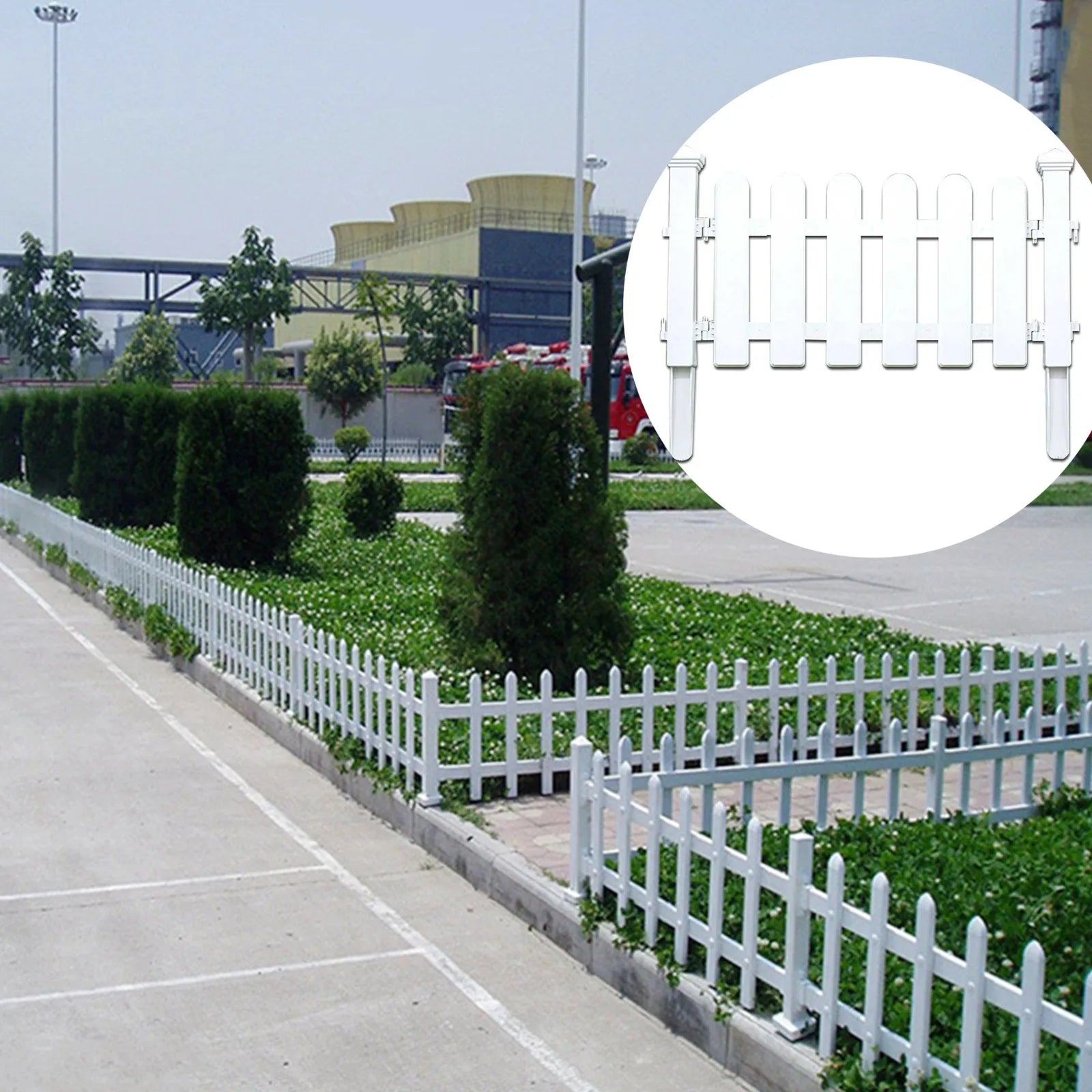 Cerquinha para Jardim Decorativa Branca energy express