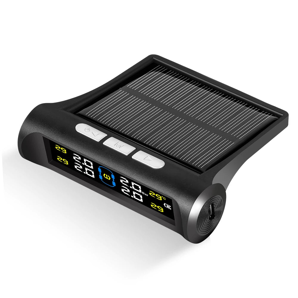 Sensor de Pressão de Pneu Movido á Energia Solar Energy Express