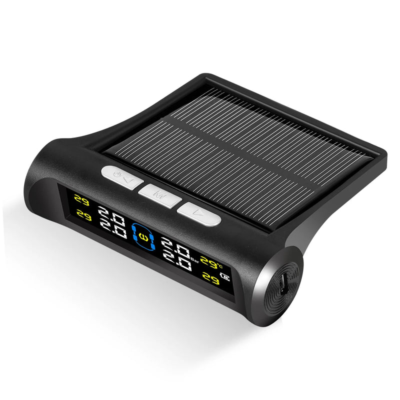 Sensor de Pressão de Pneu Movido á Energia Solar Energy Express