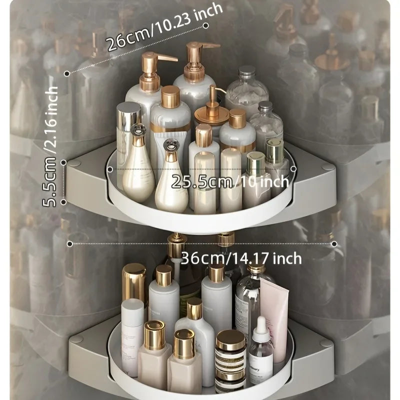 Prateleira Giratória de Banheiro Sem Perfuração Energy Express