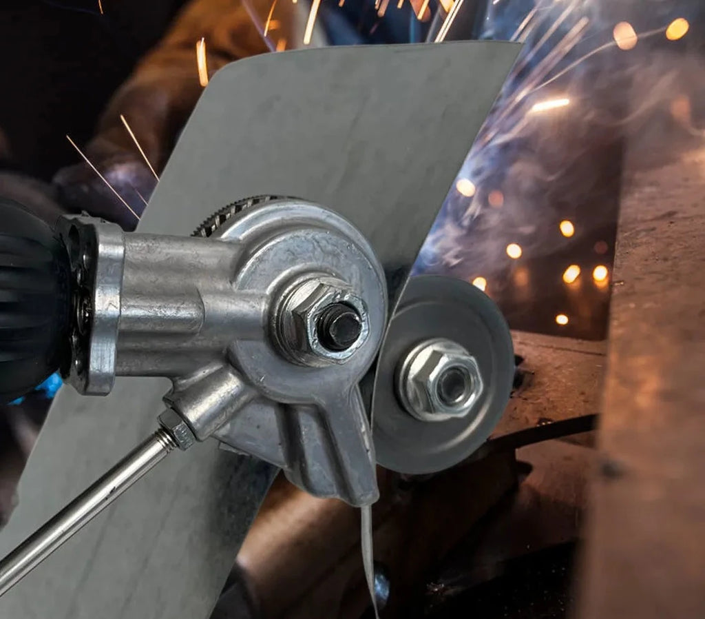 Cortador de Chapa de Metal Adaptável para Furadeira e Parafusadeira