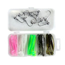 Kit 25 Iscas Artificiais Soft com Anzóis Chumbados – Ideal para Robalo, Traíra e Tucunaré Energy Express