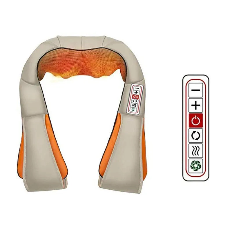Massageador Elétrico para Relaxamento no Pescoço, Pés, Corporal