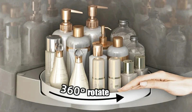 Prateleira Giratória de Banheiro Sem Perfuração Energy Express