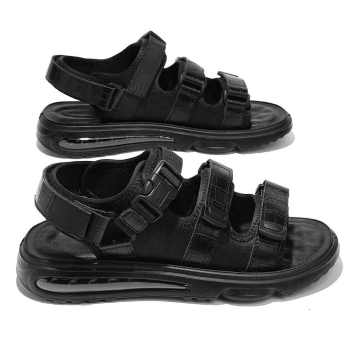 Sandália de Couro Masculina Sport Crocodille