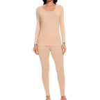 Segunda Pele Feminina com Flanela – Conjunto Térmico Quente e Confortável Energy Express