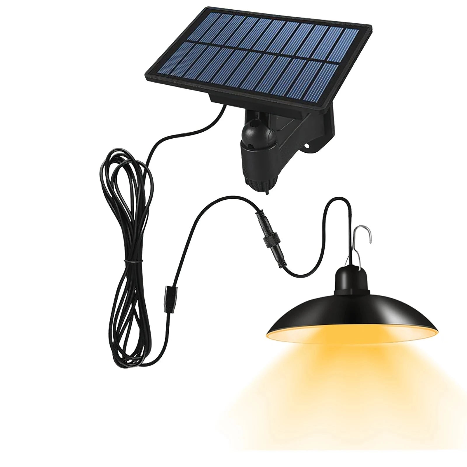 Luminária Pendente Solar Externa para Jardim