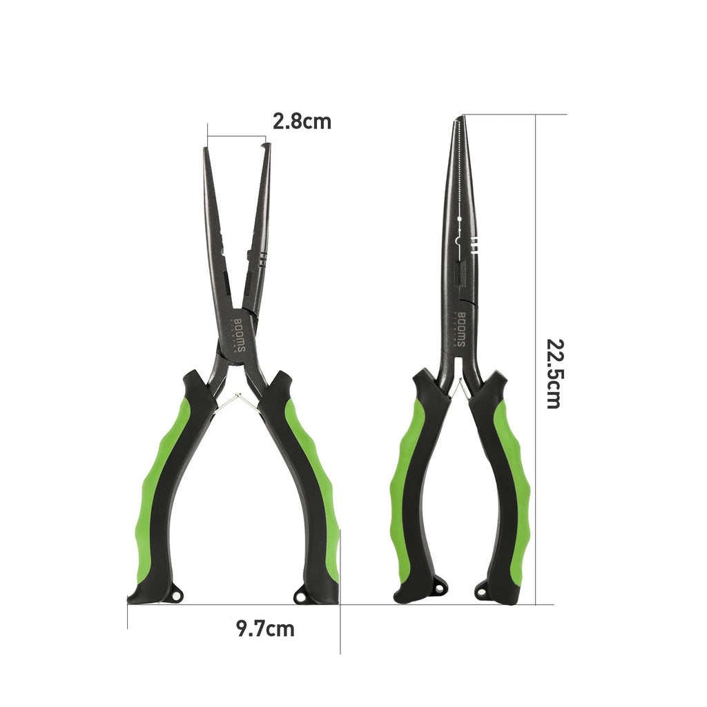 Alicate de Pesca Multifuncional Inoxidável com Capa – Removedor de Anzol, Cortador e Abridor de Argola Energy express