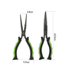 Alicate de Pesca Multifuncional Inoxidável com Capa – Removedor de Anzol, Cortador e Abridor de Argola Energy express