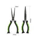 Alicate de Pesca Multifuncional Inoxidável com Capa – Removedor de Anzol, Cortador e Abridor de Argola Energy express