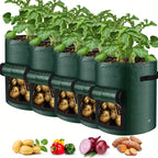 Saco de Cultivo para Batata com Janela com Alças – Kit 5 Unidades Energy Express