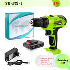 Furadeira e Parafusadeira Elétrica Portátil TurboDrill