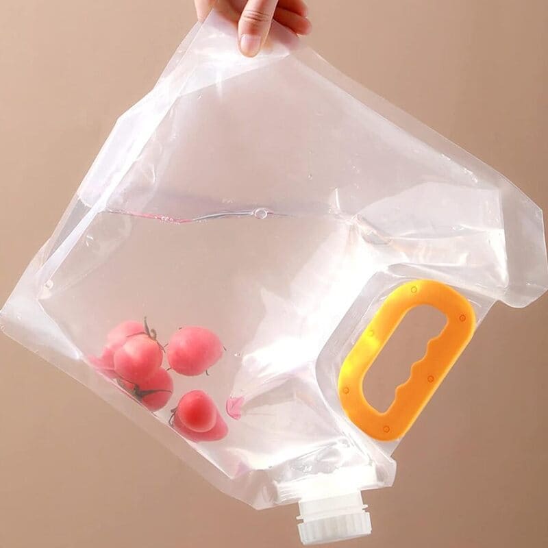 Saco Pote Hermético de Plástico para Guardar Alimentos + Brinde Energy Express